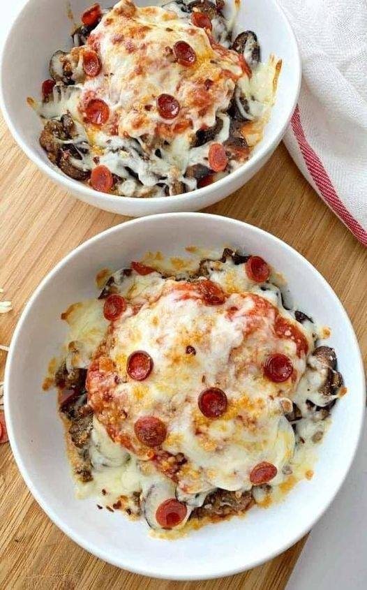 Pizza In A Bowl