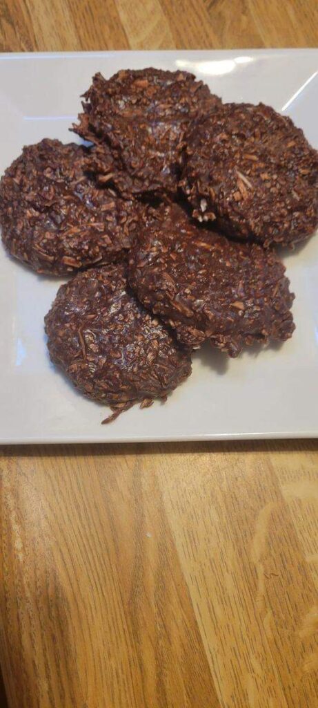 Easy No Bake Keto Cookies