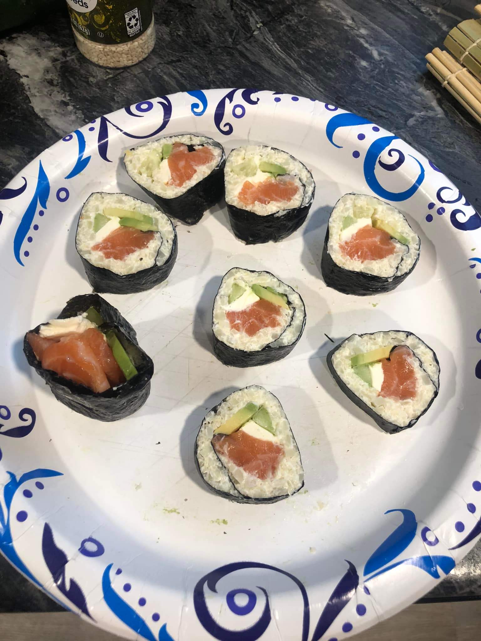 Keto sushi