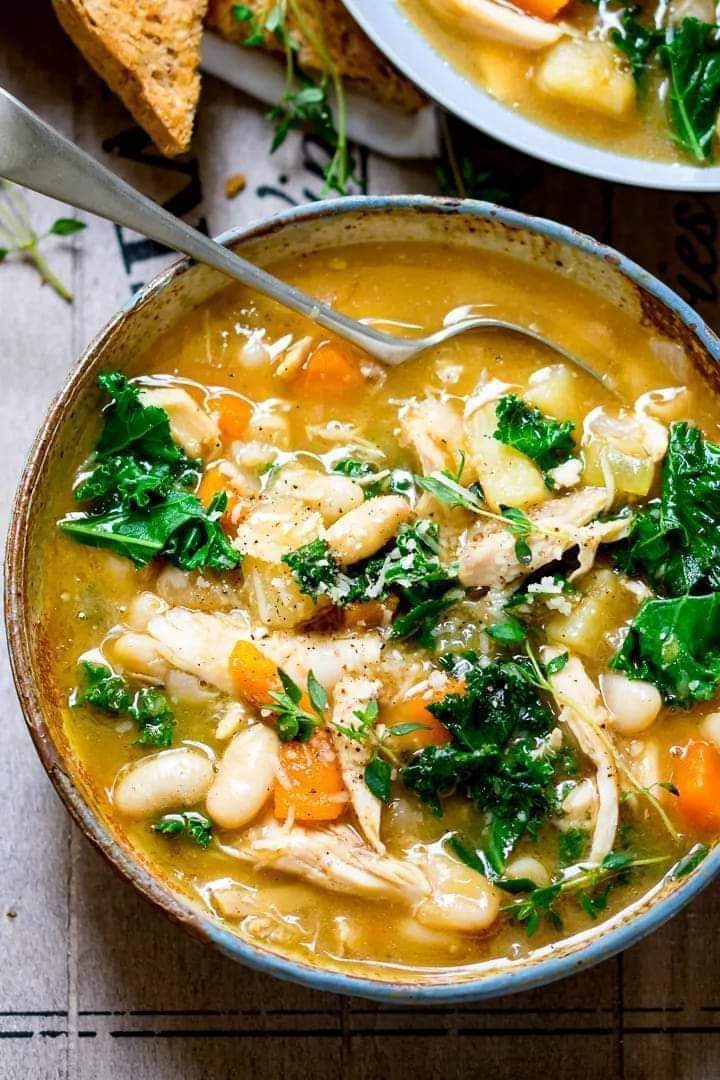 Tuscan Style Chicken Soup