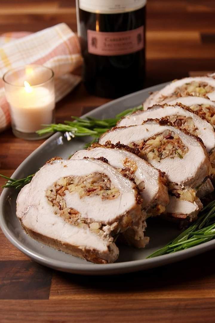 Stuffed Pork Loin🤪❤️😋😍