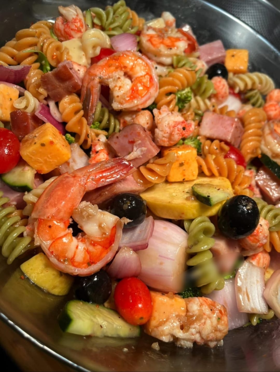 Slammin Seafood Pasta Salad 👌🏽