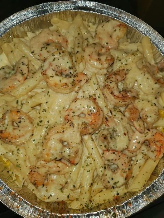 Shrimp Alfredo 🍤 😋😋