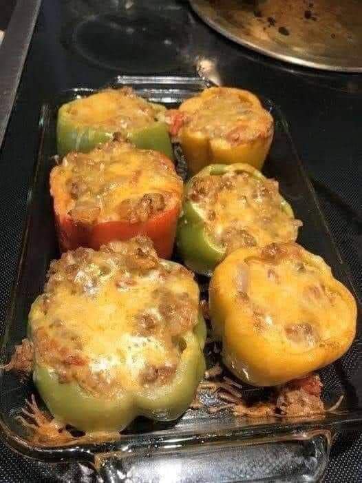 STUFFED BELL PEPPERS 😋😍