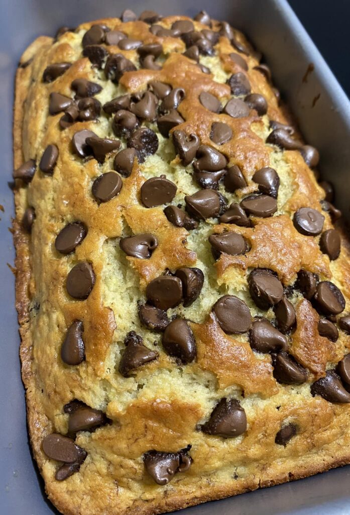 Chocolate chip Banana Bread 🍞