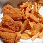FRIED FISH AND  FRIES