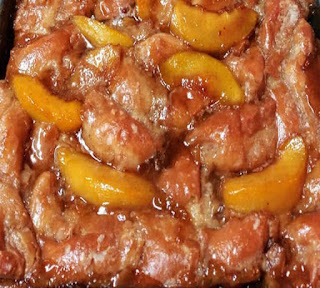 Crispy Cream Peach Cobbler Recipe