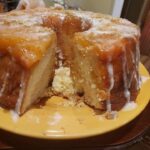 PEACH COBBLER POUND CAKE