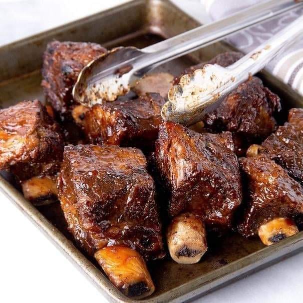 Slow Cooker Barbequed Beef Ribs ❤ ❤