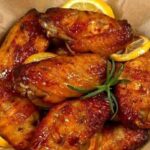 Honey garlic turkey wings