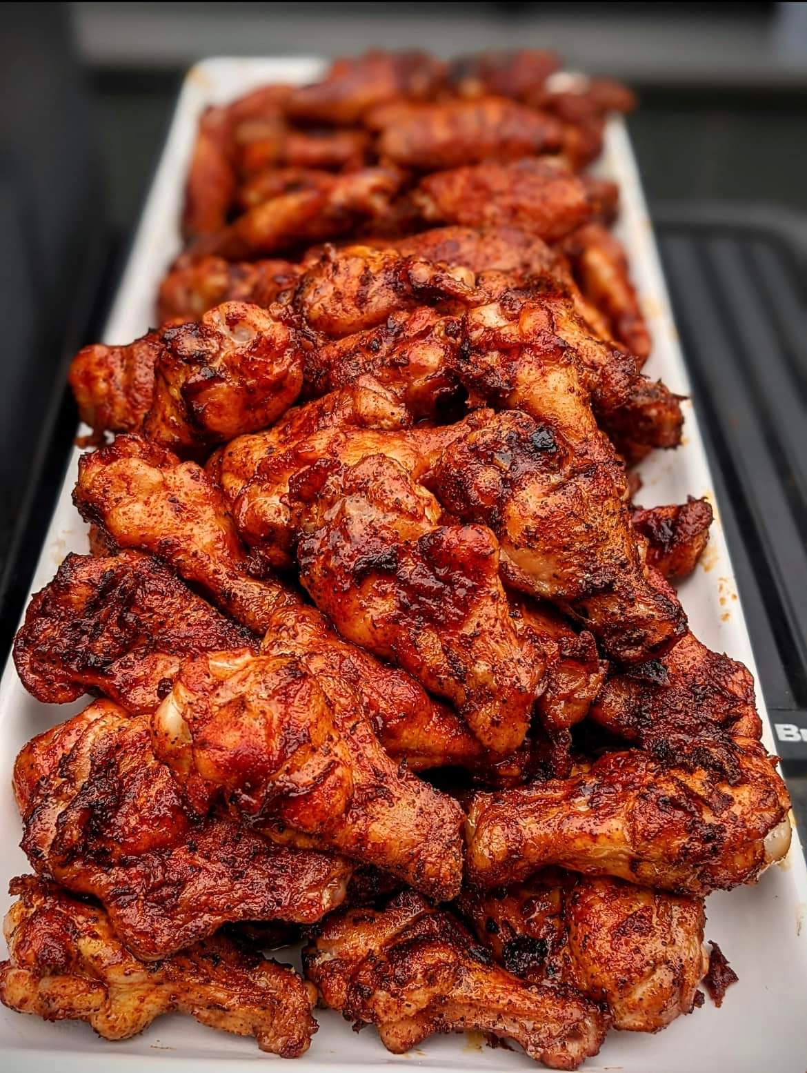 Smoked chicken wings