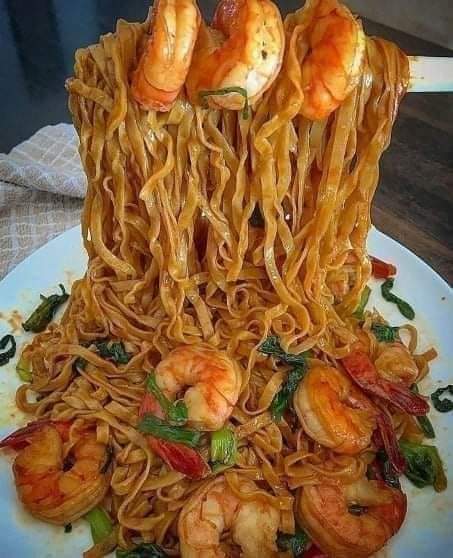 Garlic Shrimp Pasta