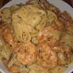 Creamy Shrimp Fettuccine Pasta