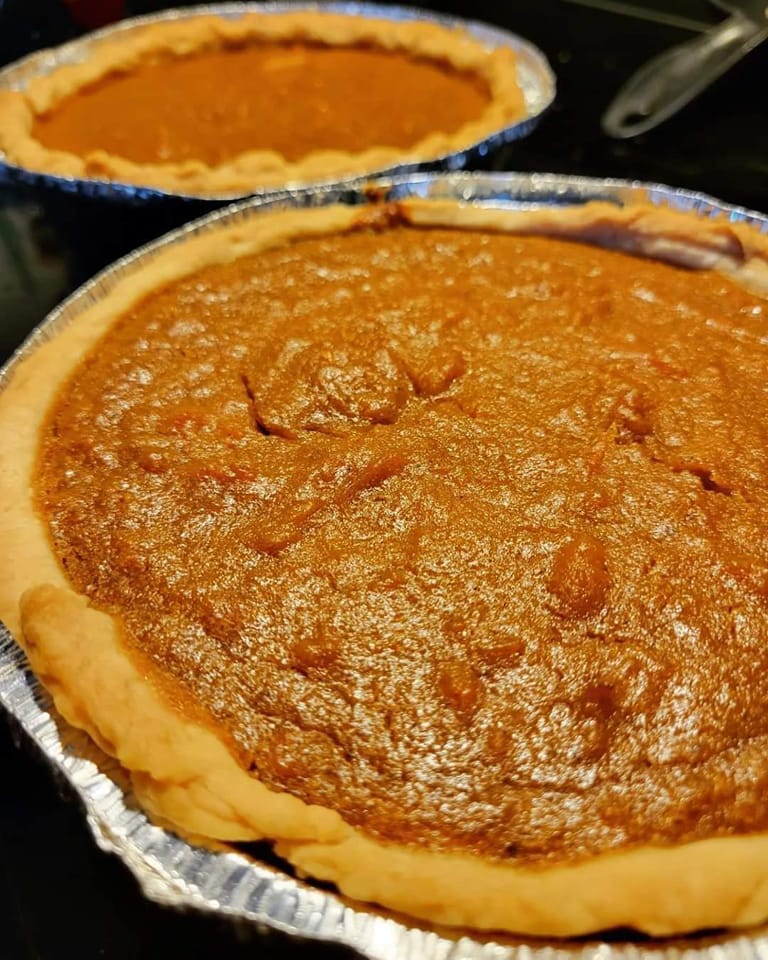 Sweet potato pies