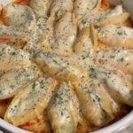 Stuffed cheese shells