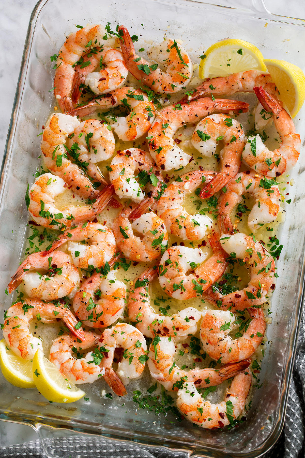 Lemon Butter Baked Shrimp 🌺😍