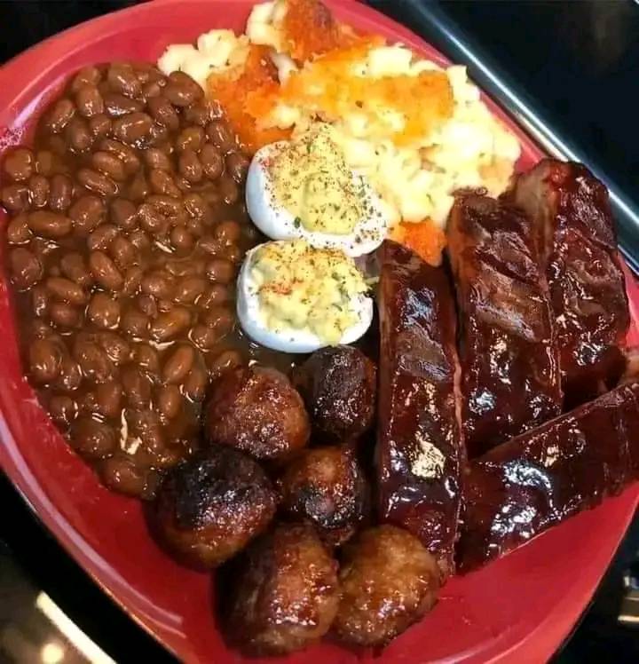 Slow Cooker Barbequed Beef Ribs😋😋