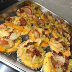 Fried cabbage muffins