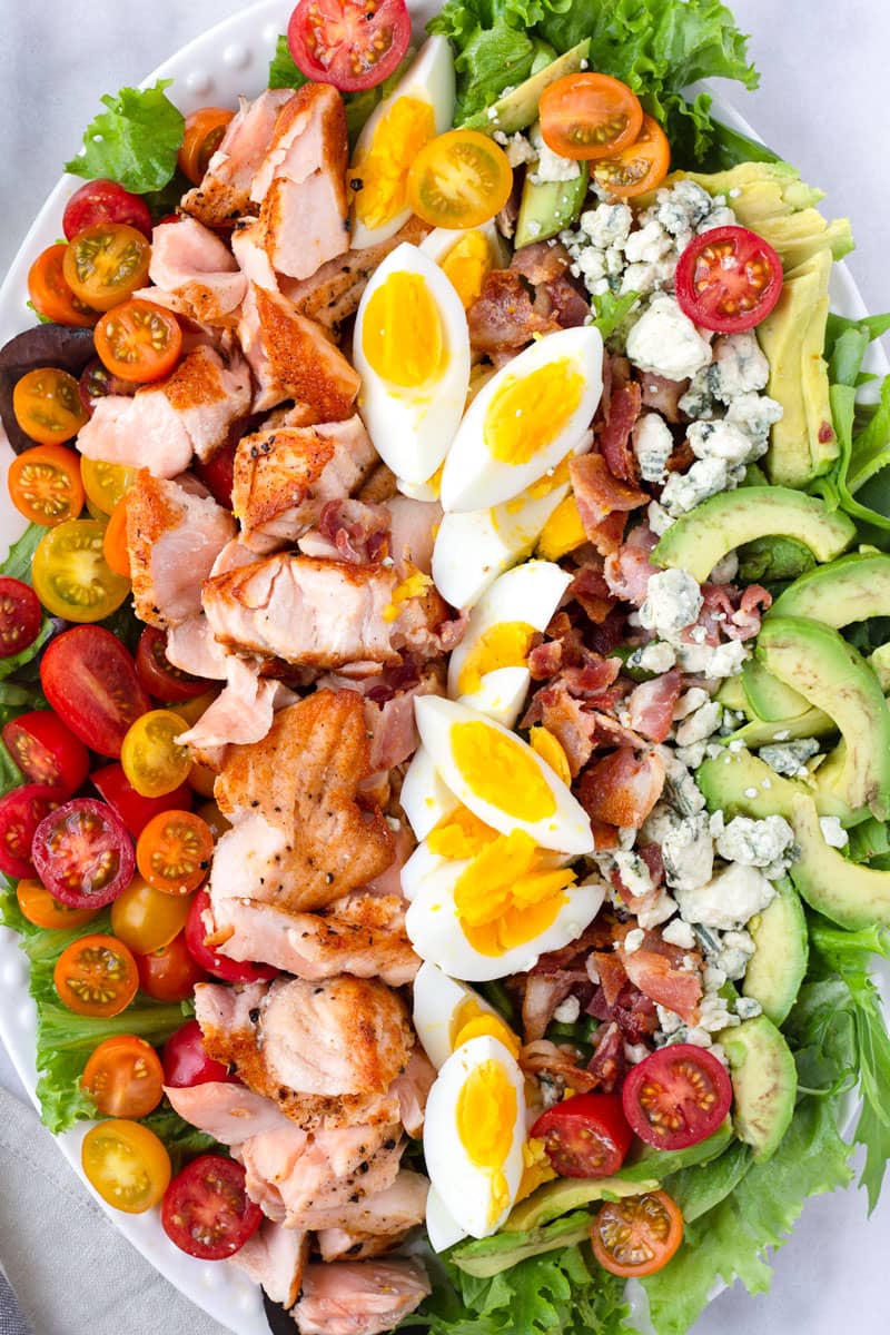 Salmon Cobb Salad