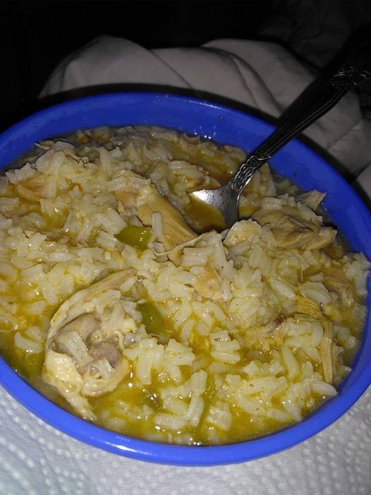 Boiled Chicken and Rice