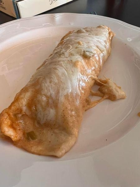 Low Carb White Chicken Enchiladas