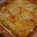 CHICKEN ALFREDO LASAGNA ROLLS