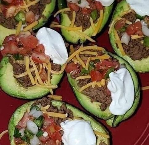 Keto Avocado Tacos