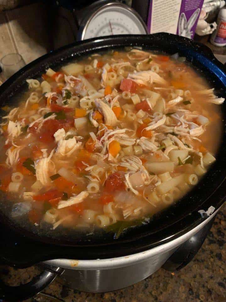 SICILIAN CHICKEN SOUP