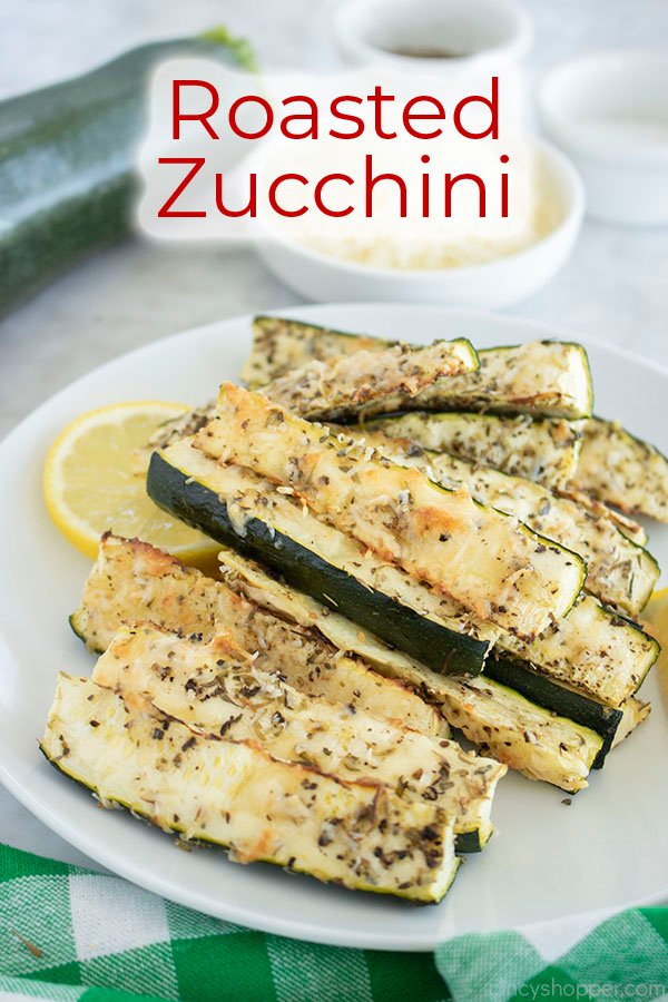 Keto Oven Roasted Zucchini