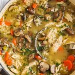 KETO CHICKEN & MUSHROOM SOUP