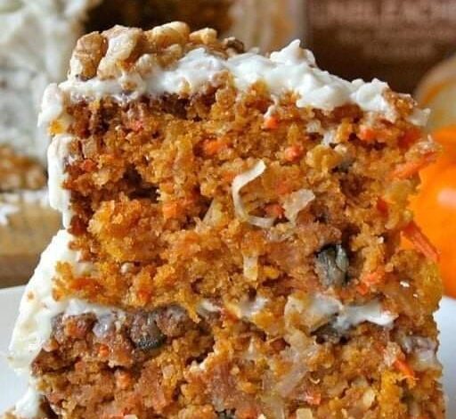 VEGAN CARROT CAKES