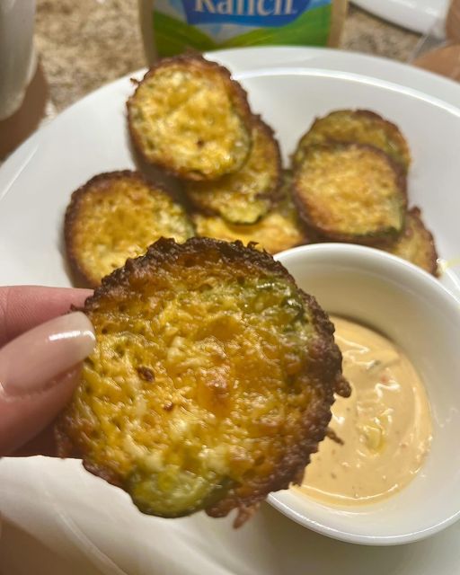 Keto Pickle Chips!