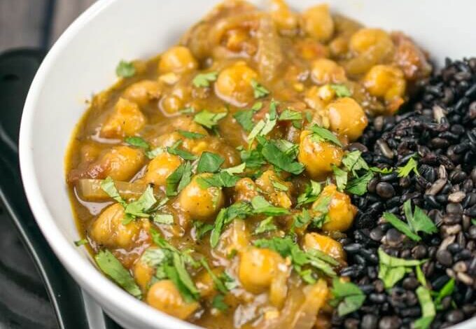 Coconut Chickpea Curry