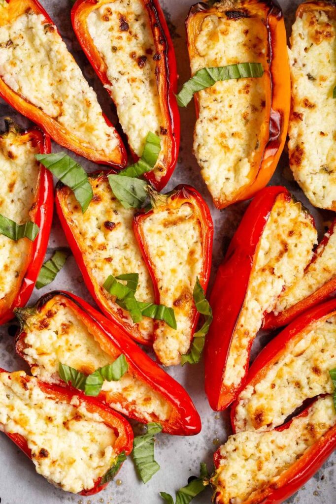 air fryer whole mini peppers