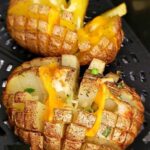 Air Fryer BLOOMING BAKED POTATO