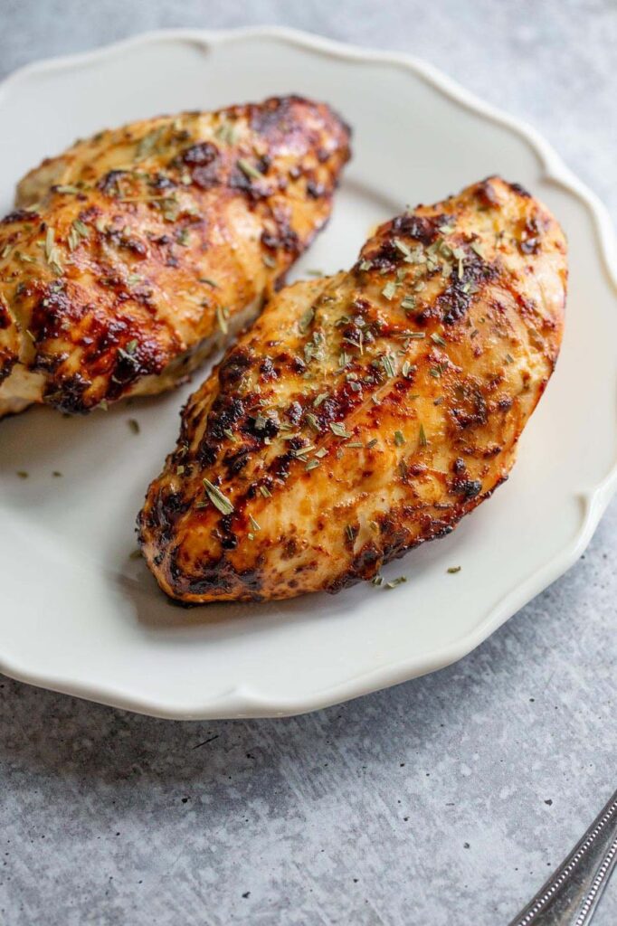 Air fryer honey dijon chicken