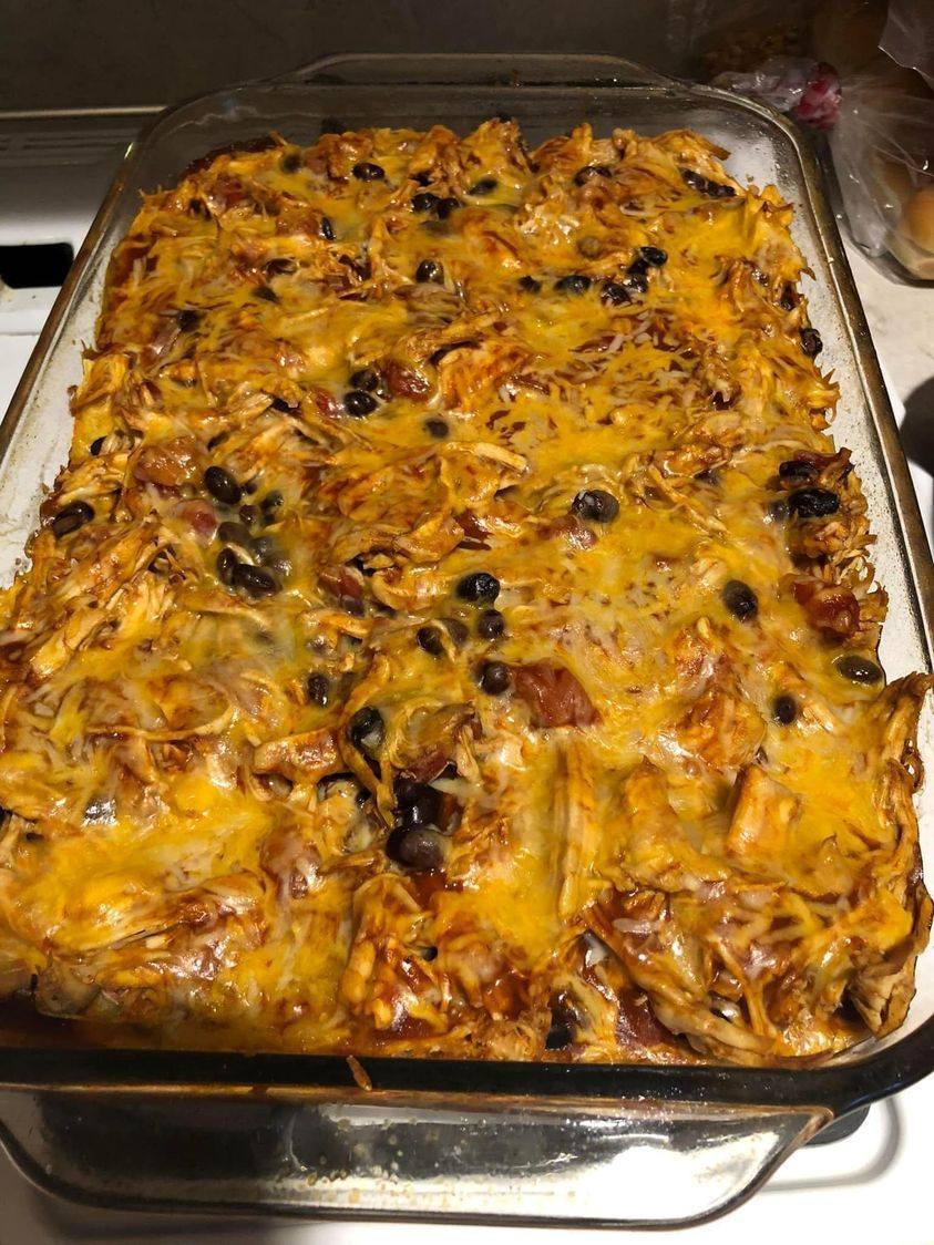 WW enchilada casserole.