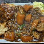 BEEF STEW AND DUMPLINGS