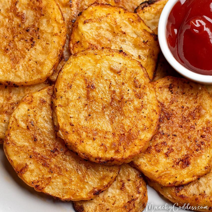 Air fryer Potato Slices