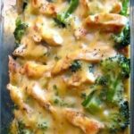 SKINNY CHICKEN BROCCOLI CASSEROLE