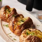 Air fryer jacket potatoes