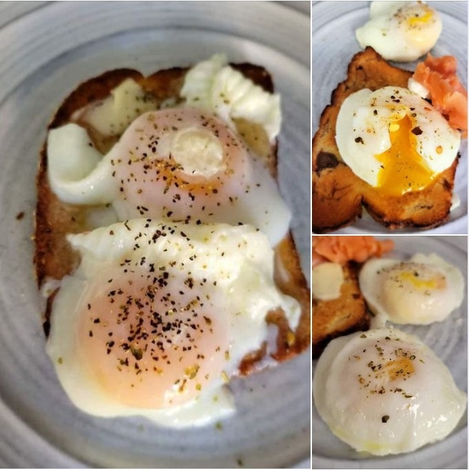 Air Fryer Poached Eggs