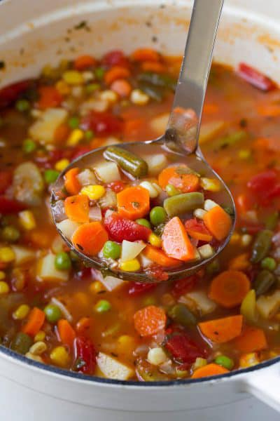 Weight Watchers Fresh Vegetable Soup