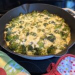 CRUSTLESS BROCCOLI AND COTTAGE CHEESE PIE