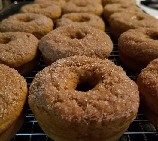 One Point Weight Watchers Pumpkin Cinnamon and Sugar Donuts