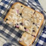 weight watcher Lemon-Glazed Blueberry Snack Cake