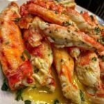 baked crab legs in butter sauce