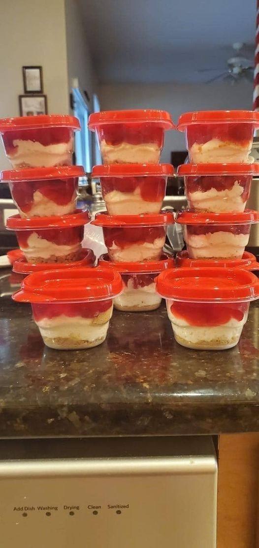 W/W Cherry Cheesecake Jars