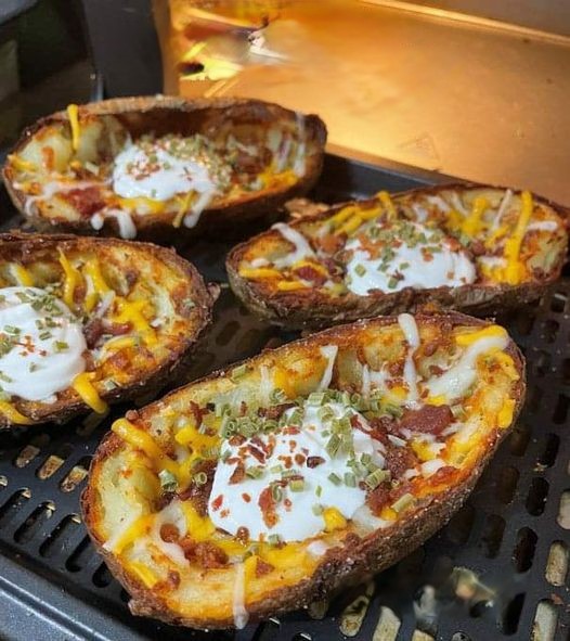 Air Fryer Potato Skins