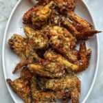 Oven Roasted Garlic Parm Wings